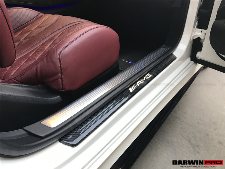 DarwinPRO 2014-2021 Mercedes Benz C217 S63 S65 AMG Coupe Autoclave Carbon Fiber Door Sills Steps Cover