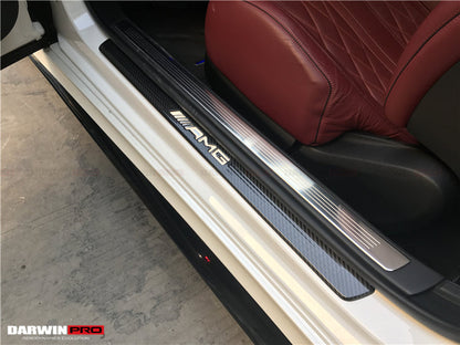 DarwinPRO 2014-2021 Mercedes Benz C217 S63 S65 AMG Coupe Autoclave Carbon Fiber Door Sills Steps Cover