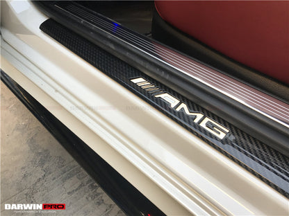 DarwinPRO 2014-2021 Mercedes Benz C217 S63 S65 AMG Coupe Autoclave Carbon Fiber Door Sills Steps Cover