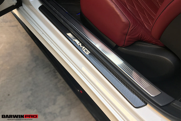DarwinPRO 2014-2021 Mercedes Benz C217 S63 S65 AMG Coupe Autoclave Carbon Fiber Door Sills Steps Cover
