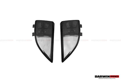 DarwinPRO 2014-2021 Mercedes Benz C217 S63 S65 AMG Coupe Carbon Fiber Rear Bumper Caps