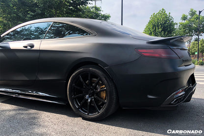 Embellecedor de maletero de fibra de carbono DarwinPRO para Mercedes Benz C217 S63 S65 AMG Coupé (2014-2021)