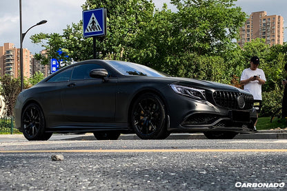 DarwinPRO 2014-2021 Mercedes Benz C217 S63 S65 AMG Coupe BKSS Style Carbon Fiber Side Skirts