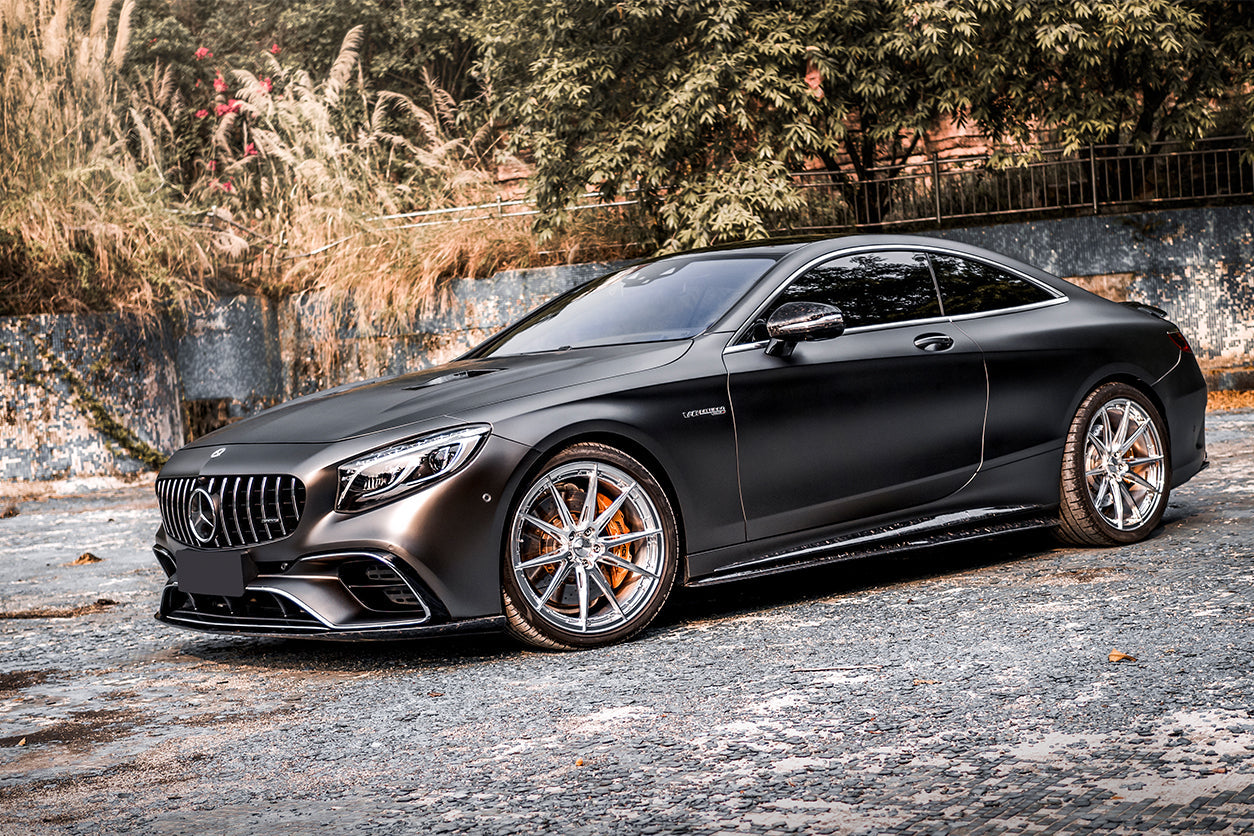Guardabarros de fibra de carbono DarwinPRO para Mercedes Benz C217 S63 S65 AMG Coupé (2014-2021)