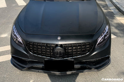 DarwinPRO 2014-2017 Mercedes Benz C217 S63 S65 AMG Coupe BKSS Style Carbon Fiber Front Lip