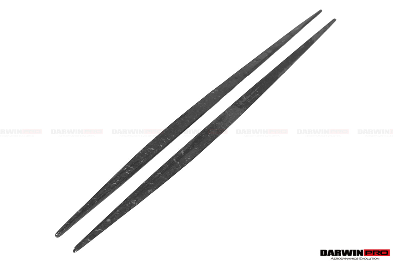 DarwinPRO 2014-2021 Mercedes Benz C217 S63 S65 AMG Coupe Carbon Fiber Side Skirts Extension