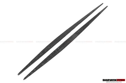 DarwinPRO 2014-2021 Mercedes Benz C217 S63 S65 AMG Coupe Carbon Fiber Side Skirts Extension