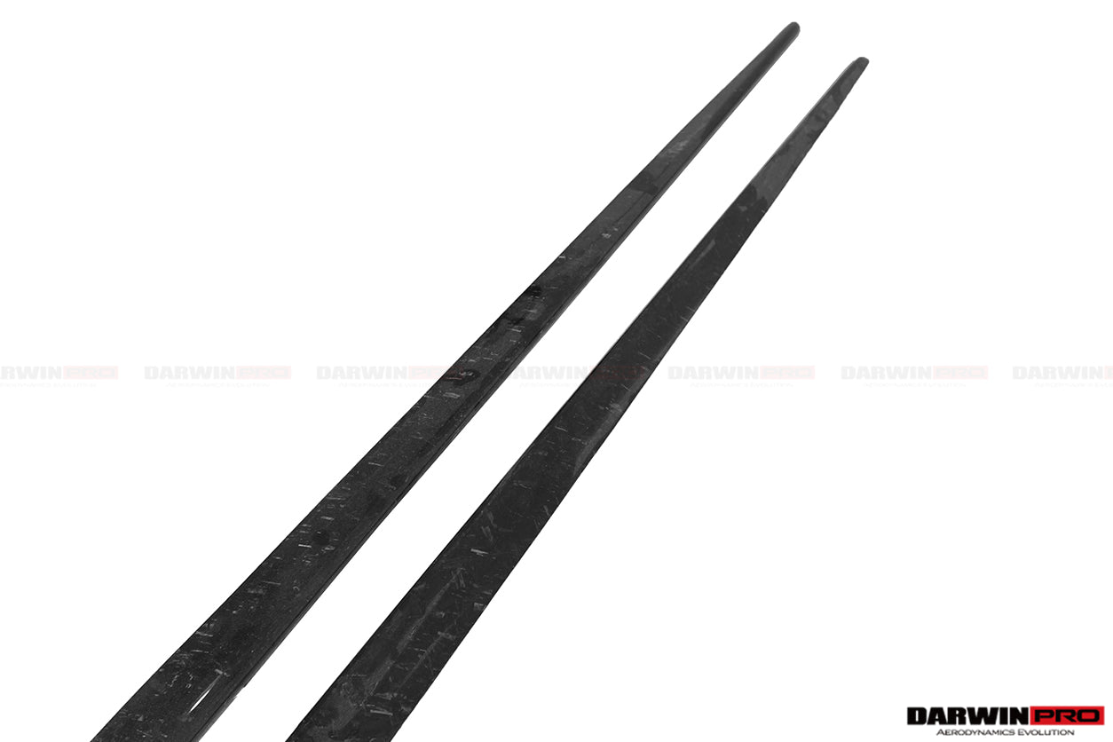 DarwinPRO 2014-2021 Mercedes Benz C217 S63 S65 AMG Coupe Carbon Fiber Side Skirts Extension