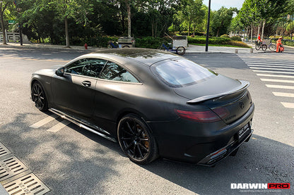 Borde trasero de fibra de carbono DarwinPRO 2014-2021 Mercedes Benz C217 S63 S65 AMG Coupé