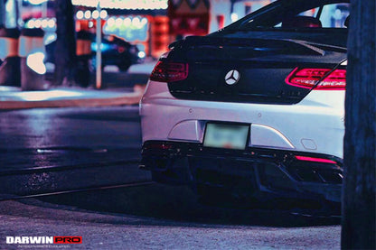 DarwinPRO 2014-2021 Mercedes Benz C217 S63 S65 AMG Coupe Carbon Fiber Trunk