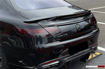 DarwinPRO 2014-2021 Mercedes Benz C217 S63 & S65 AMG Coupe BKSS Style Carbon Fiber Rear Diffuser