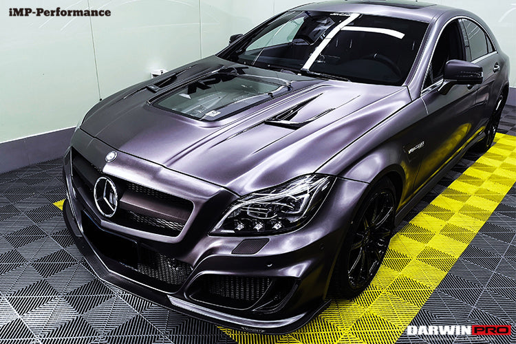 Capó DarwinPRO 2011-2017 Mercedes Benz CLS63 AMG W218 estilo IMP