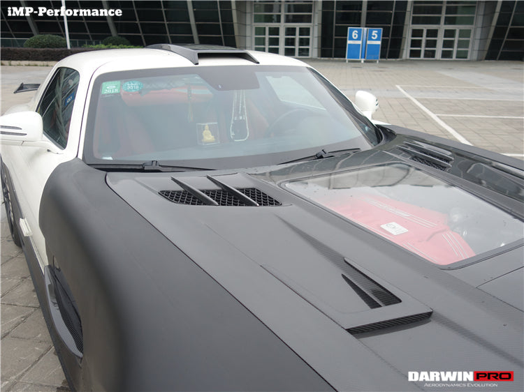 DarwinPRO 2010-2015 Mercedes Benz W197 SLS AMG IMP Performance Carbon Fiber Hood