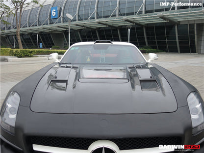 DarwinPRO 2010-2015 Mercedes Benz W197 SLS AMG IMP Performance Carbon Fiber Hood