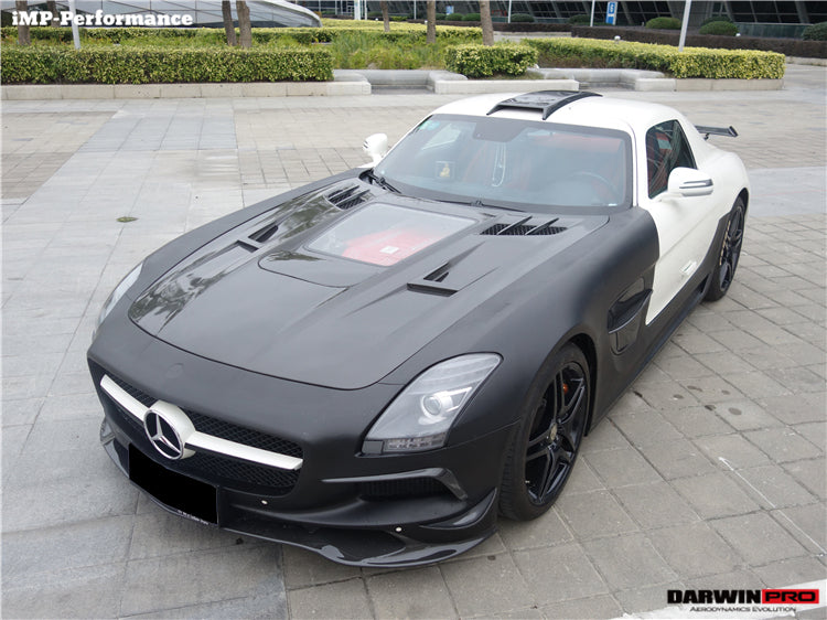 DarwinPRO 2010-2015 Mercedes Benz W197 SLS AMG IMP Performance Carbon Fiber Hood