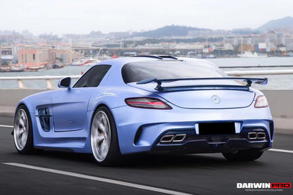 DarwinPRO 2010-2015 Mercedes Benz W197 SLS AMG BKSS Style Rear Bumper