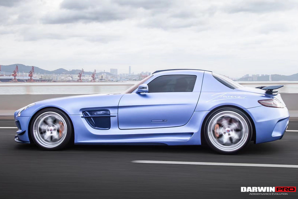 Alerón de maletero de fibra de carbono DarwinPRO para Mercedes Benz W197 SLS AMG BKSS (2010-2015)