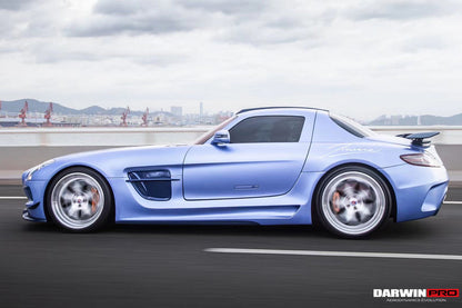 Alerón de maletero de fibra de carbono DarwinPRO para Mercedes Benz W197 SLS AMG BKSS (2010-2015)