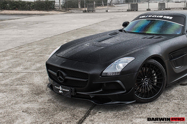 DarwinPRO 2010-2015 Mercedes Benz W197 SLS AMG BKSS Style Carbon Fiber Hood