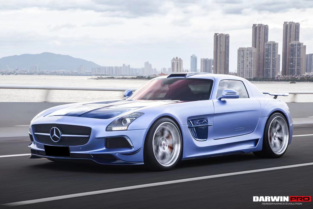 Faldones laterales y guardabarros DarwinPRO 2010-2015 Mercedes Benz W197 SLS AMG estilo BKSS