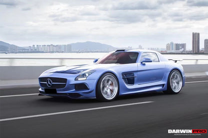 Faldones laterales y guardabarros DarwinPRO 2010-2015 Mercedes Benz W197 SLS AMG estilo BKSS