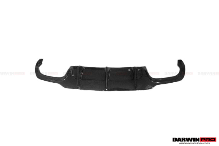 DarwinPRO 2012-2014 Mercedes Benz W204 C Class & C63 AMG Carbon Fiber Rear Lip Diffuser