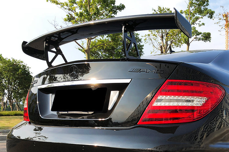 DarwinPRO Mercedes Benz W204 C Class  C63 AMG Coupe BKSS Style Carbon Fiber Trunk Spoiler