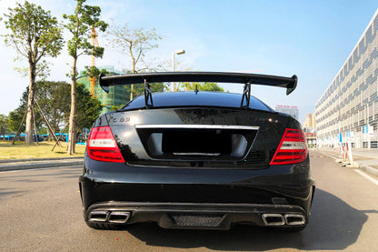 DarwinPRO Mercedes Benz W204 C Class  C63 AMG Coupe BKSS Style Carbon Fiber Trunk Spoiler