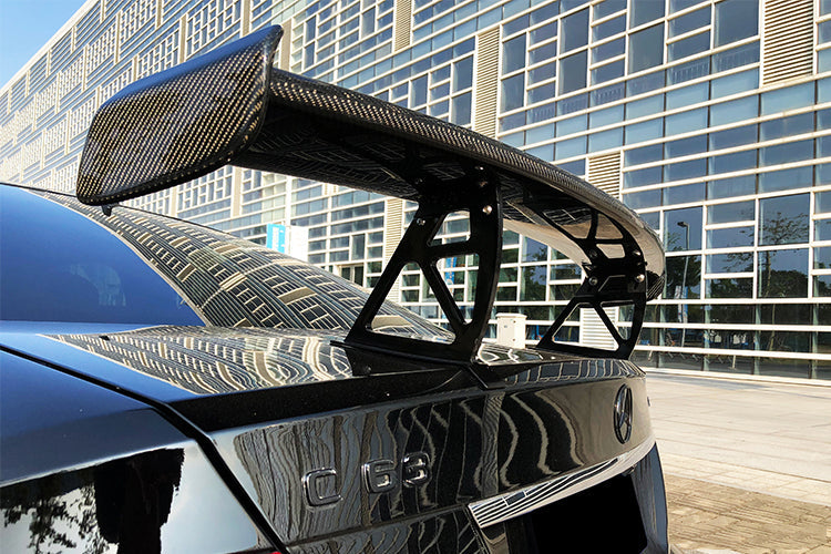 DarwinPRO Mercedes Benz W204 C Class  C63 AMG Coupe BKSS Style Carbon Fiber Trunk Spoiler