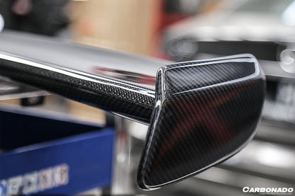 DarwinPRO Mercedes Benz W204 C Class  C63 AMG Sedan BKSS Style Carbon Fiber Trunk Spoiler