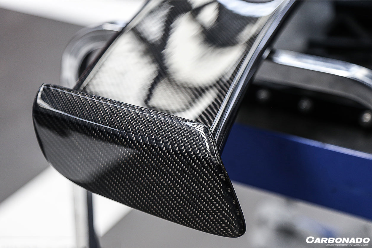 DarwinPRO Mercedes Benz W204 C Class  C63 AMG Sedan BKSS Style Carbon Fiber Trunk Spoiler