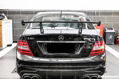 DarwinPRO Mercedes Benz W204 C Class  C63 AMG Sedan BKSS Style Carbon Fiber Trunk Spoiler