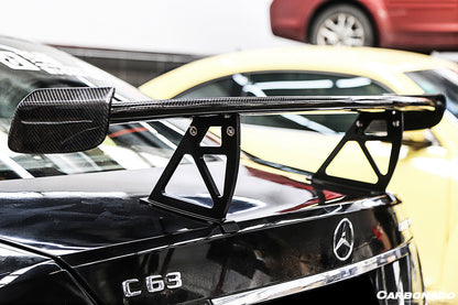 DarwinPRO Mercedes Benz W204 C Class  C63 AMG Sedan BKSS Style Carbon Fiber Trunk Spoiler