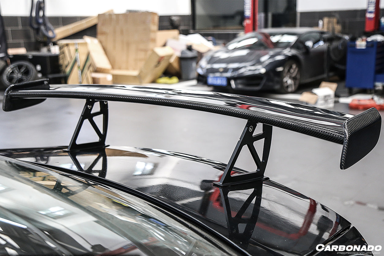 DarwinPRO Mercedes Benz W204 C Class  C63 AMG Sedan BKSS Style Carbon Fiber Trunk Spoiler