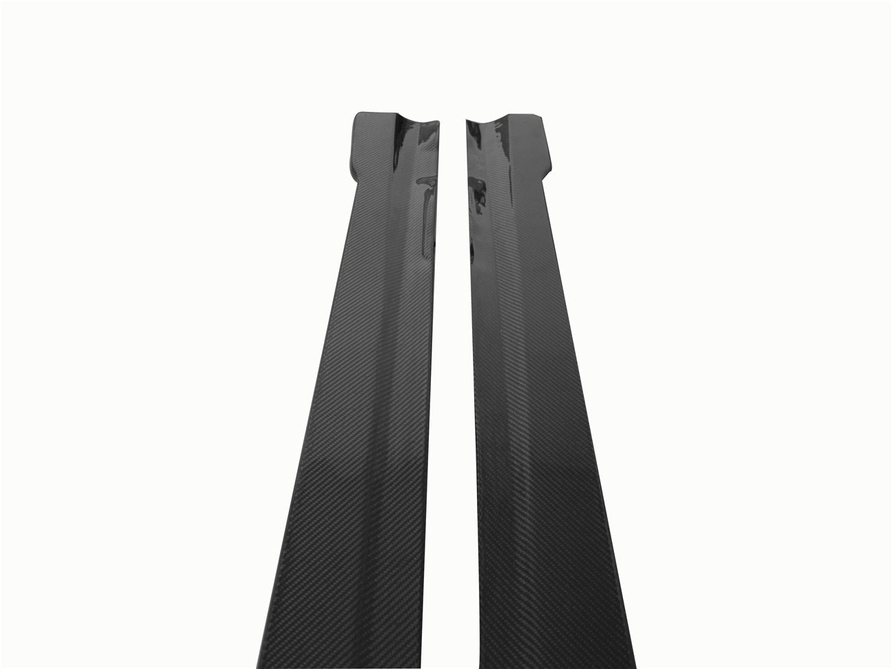 DarwinPRO 2012-2014 Mercedes Benz W204 C Class Coupe DP Style Carbon Fiber Side Skirts Under Board