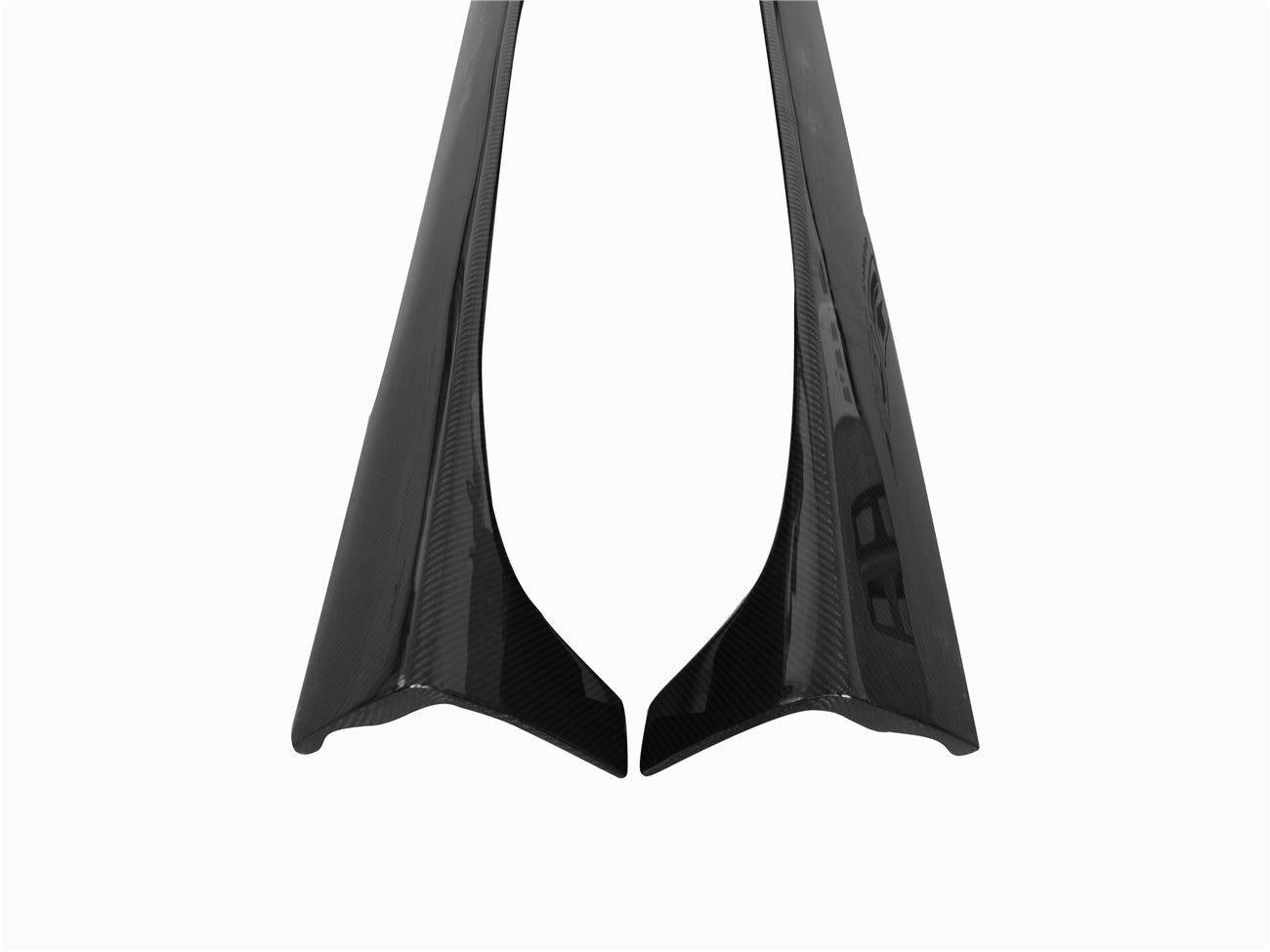 DarwinPRO 2012-2014 Mercedes Benz W204 C Class Coupe DP Style Carbon Fiber Side Skirts Under Board