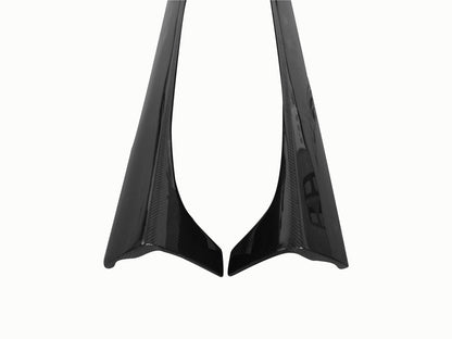 DarwinPRO 2012-2014 Mercedes Benz W204 C Class Coupe DP Style Carbon Fiber Side Skirts Under Board