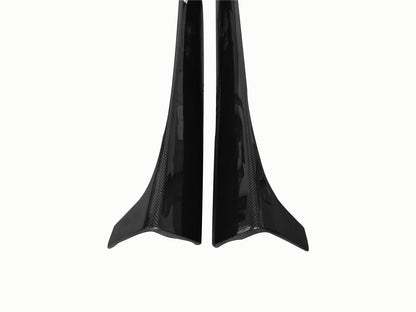 DarwinPRO 2012-2014 Mercedes Benz W204 C Class Coupe DP Style Carbon Fiber Side Skirts Under Board