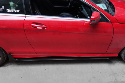 DarwinPRO 2012-2014 Mercedes Benz W204 C Class Coupe DP Style Carbon Fiber Side Skirts Under Board