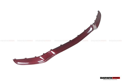DarwinPRO 2015-2023 Mercedes Benz W205 C63 S AMG Carbon Fiber Front Bumper Trim Set (4pcs)