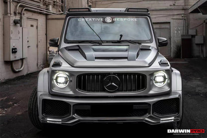 DarwinPRO 2019-2025 Mercedes Benz W464 | W465 G Wagon IMP Performance Partial Carbon Fiber Hood | Fits G500, G550, G63 AMG