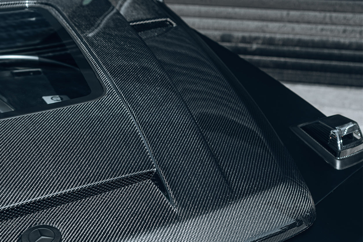 DarwinPRO 2019-2025 Mercedes Benz W464 | W465 G Wagon IMP Performance Partial Carbon Fiber Hood | Fits G500, G550, G63 AMG