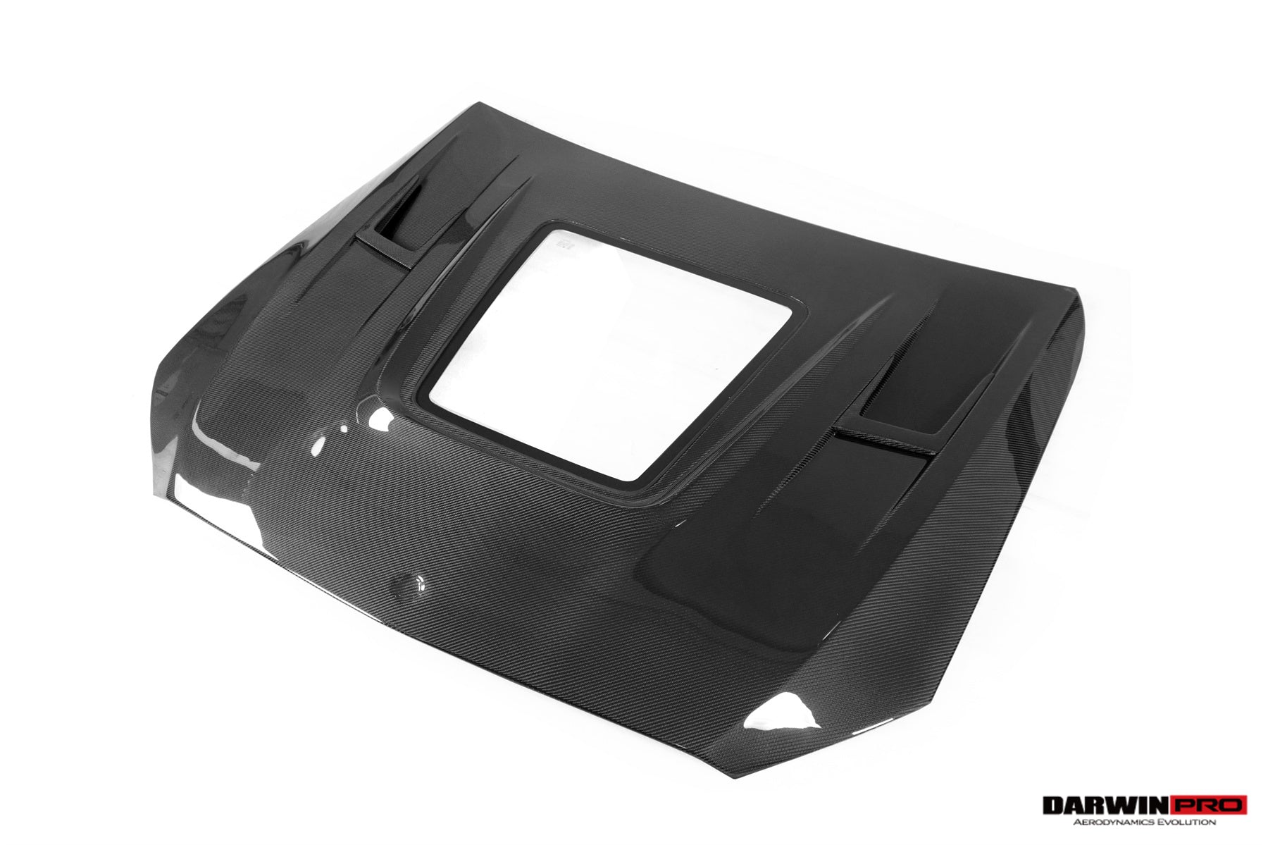 Capó de fibra de carbono parcial DarwinPRO para Mercedes Benz W205 C63 y S AMG IMP Performance (2015-2021)