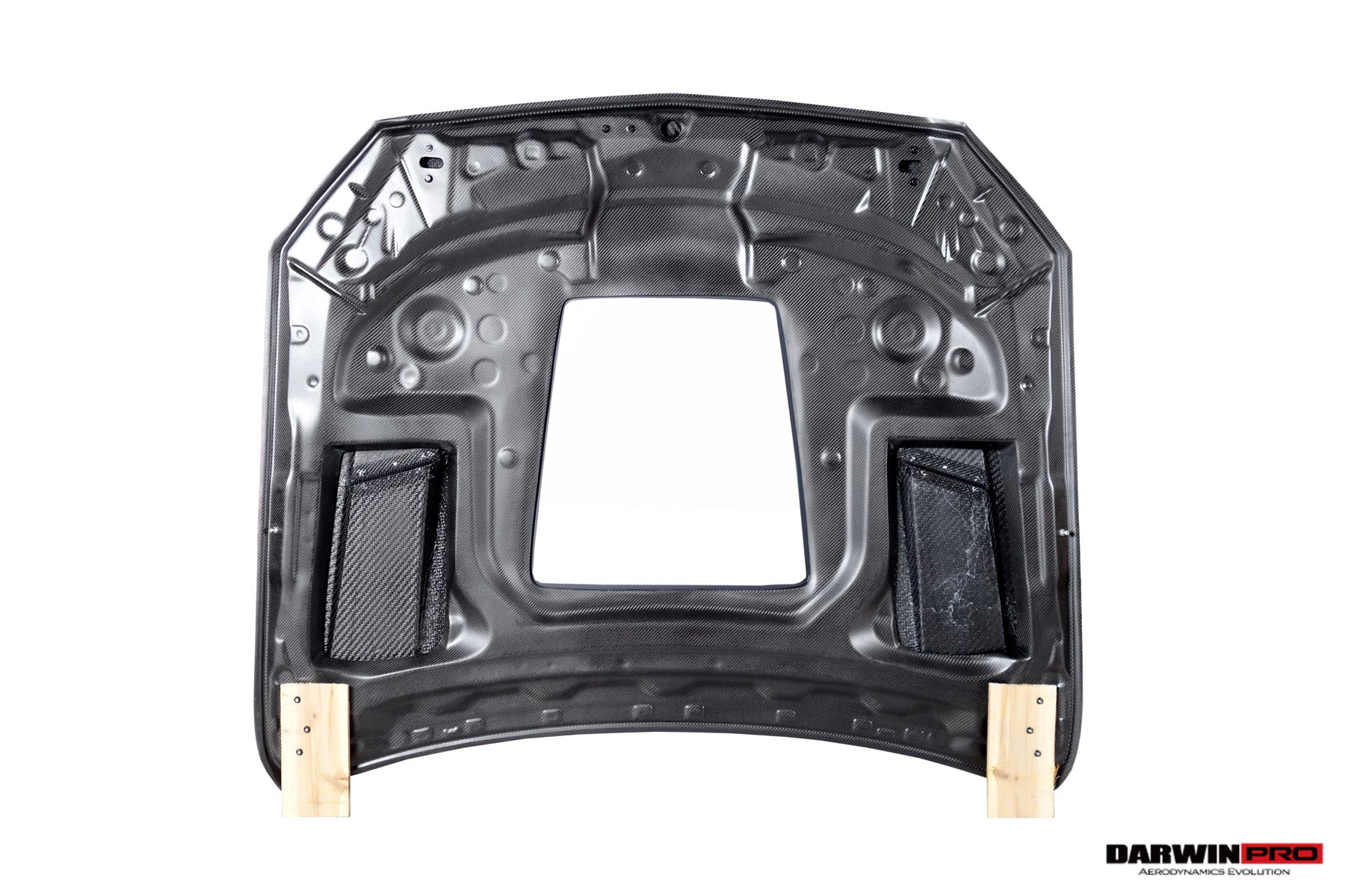 Capó de fibra de carbono parcial DarwinPRO para Mercedes Benz W205 C63 y S AMG IMP Performance (2015-2021)