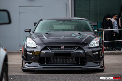 DarwinPRO BKSSII Style Carbon Fiber Hood | 2008-2023 Nissan GTR R35