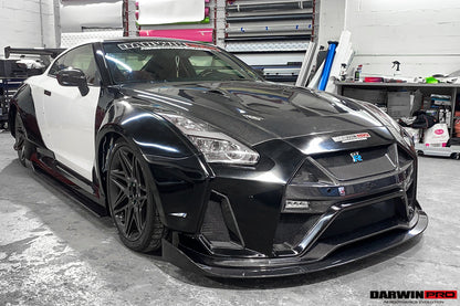DarwinPRO BKSSII Style Carbon Fiber Hood | 2008-2023 Nissan GTR R35