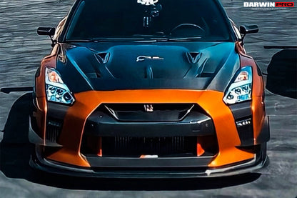 DarwinPRO BKSSII Style Carbon Fiber Hood | 2008-2023 Nissan GTR R35