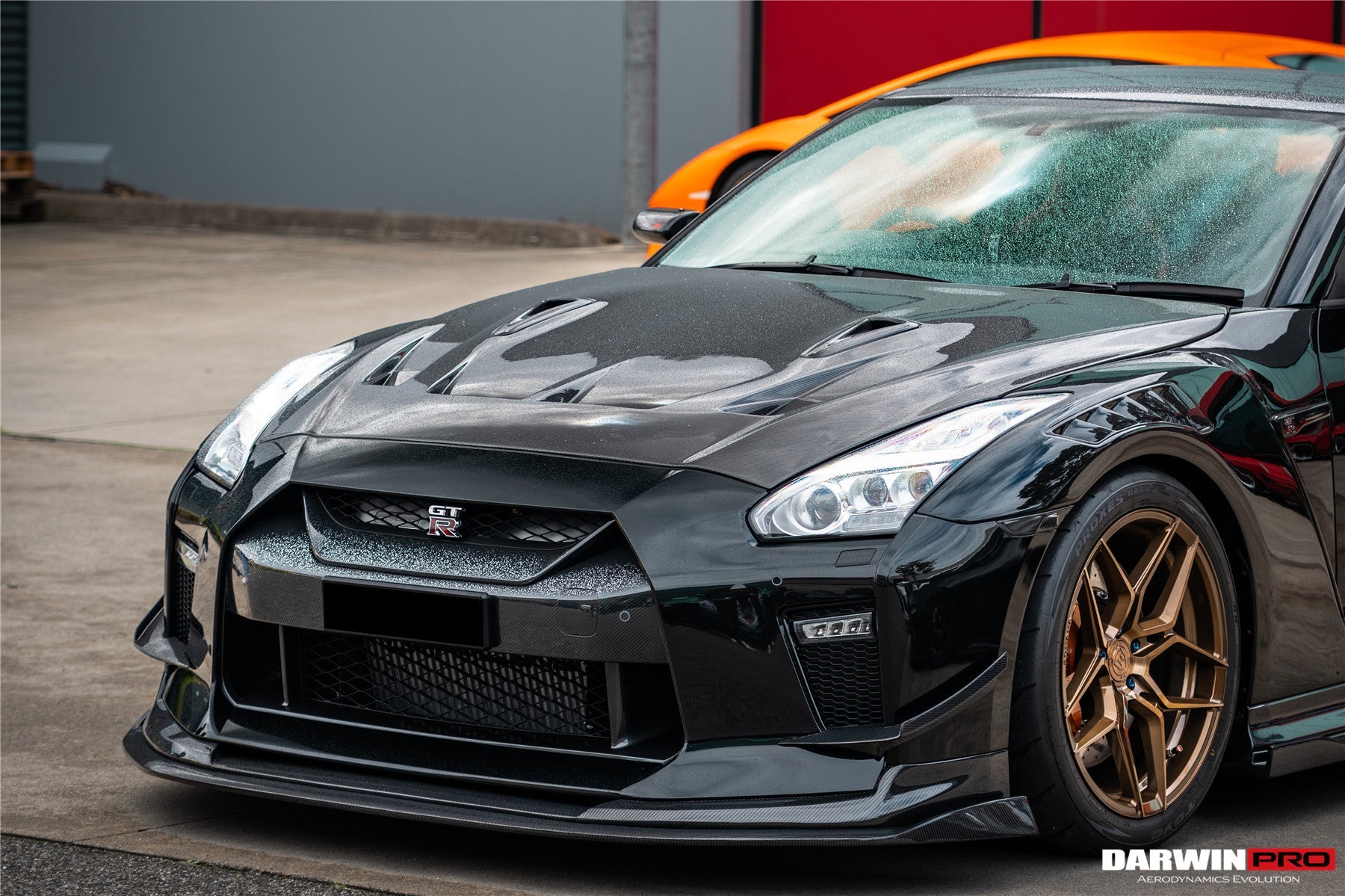 DarwinPRO BKSSII Style Carbon Fiber Hood | 2008-2023 Nissan GTR R35