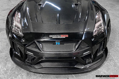 DarwinPRO BKSSII Style Carbon Fiber Hood | 2008-2023 Nissan GTR R35