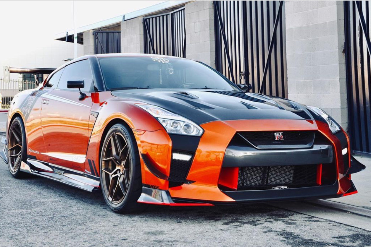 DarwinPRO BKSSII Style Carbon Fiber Hood | 2008-2023 Nissan GTR R35